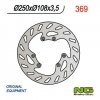 NG369 TARCZA HAMULCOWA HM 50 CRE BAJA/SIX '01-'06 (ŚR. 250MM) (250x108x3,5)